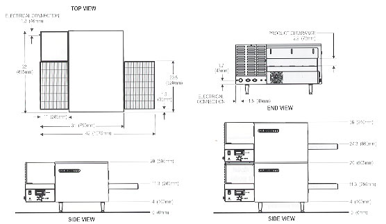 Blodgett Mt1820e Specifications