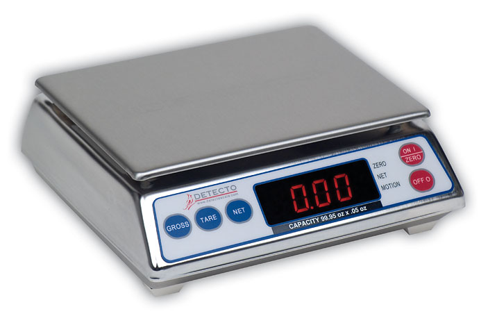 Detecto Model AP-6 Digital Portion Control Scale - 99.95oz Capacity - New  Portion Scales   is your bakery equipment source! New  and Used Bakery Equipment and Baking Supplies.