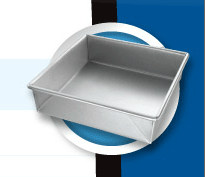 Chicago Metallic Cake Pan, Rectangular, 9x13 - 6 per case